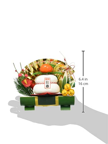 Amazon | 秀〆 正月飾り 玄関 割竹(鏡餅) 15cm 竹 DG-124 | 正月飾り